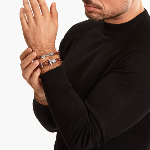 THOMAS SABO Brown Leather Bracelet