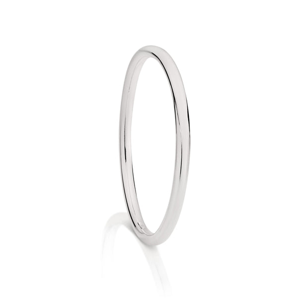 Silver 5mm Golf Bangle 70mm