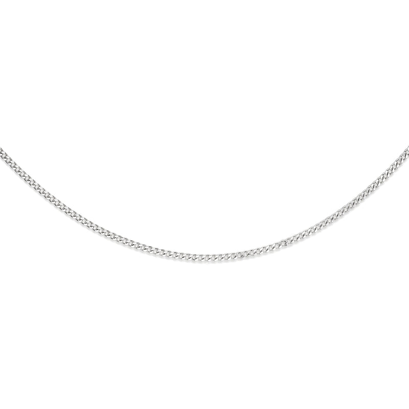 Silver Curb Chain