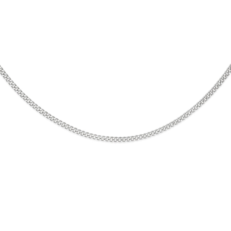 Silver Curb Chain