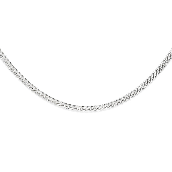 Silver Curb Chain