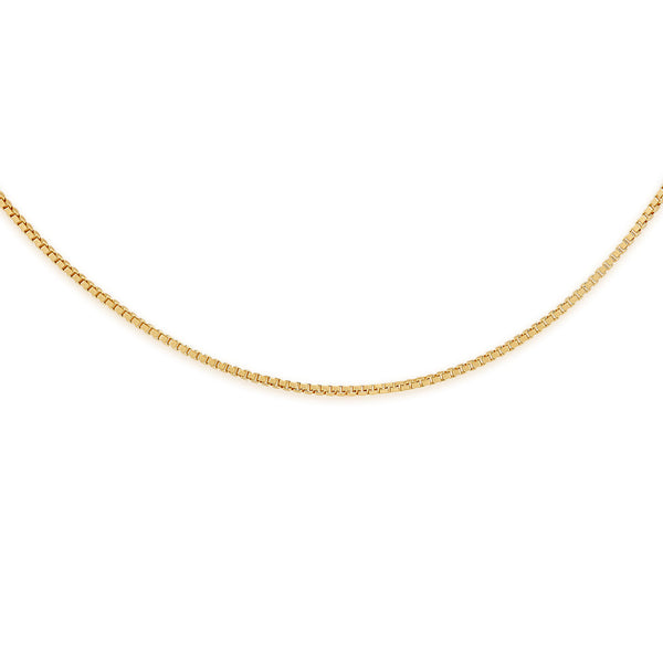 9ct gold box chain