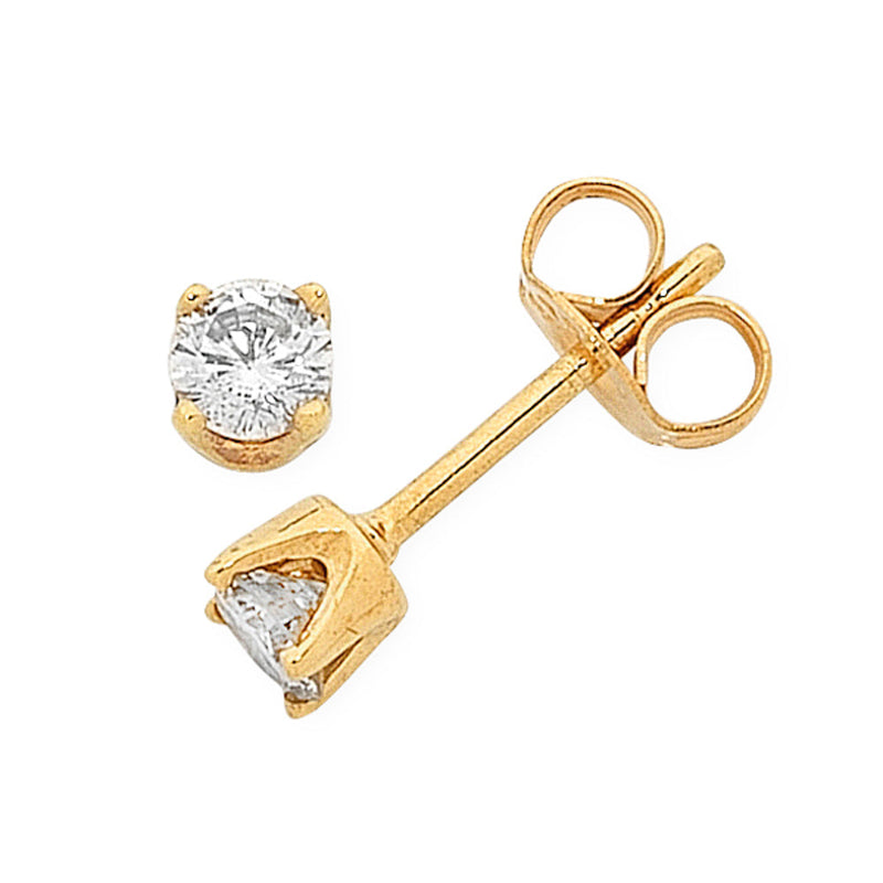 9Ct Gold 0.50Ct Diamond Studs