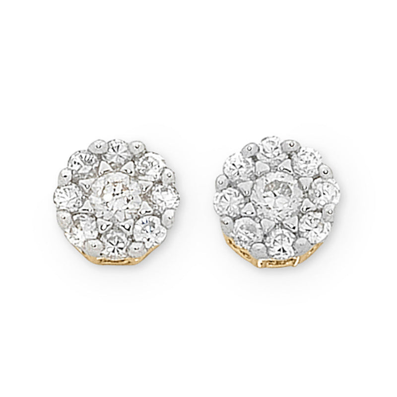 9Ct Gold 0.50Ct Diamond Studs