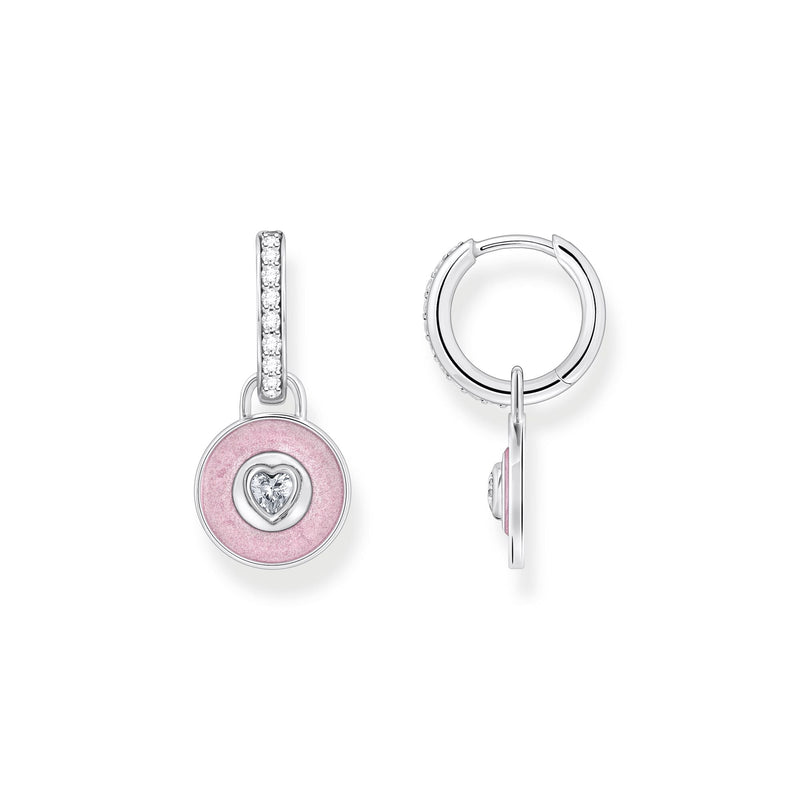 THOMAS SABO Cosmic Hoop Earrings with Pendant