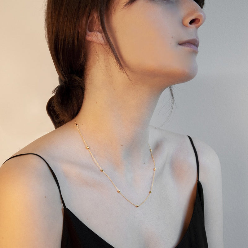 Najo - Like a Breeze Necklace - Gold 45cm