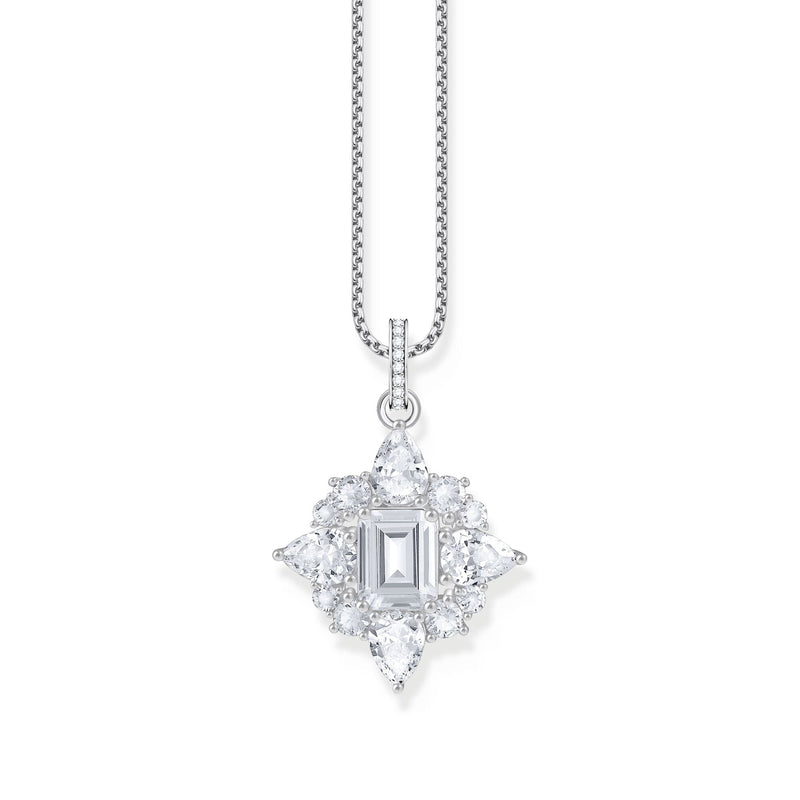 THOMAS SABO Heritage Glam Pendant with White Zirconia Stones