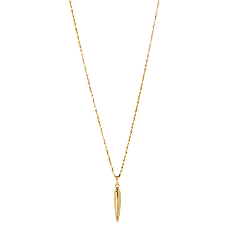 NAJO Chilli Drop Yellow Gold Necklace