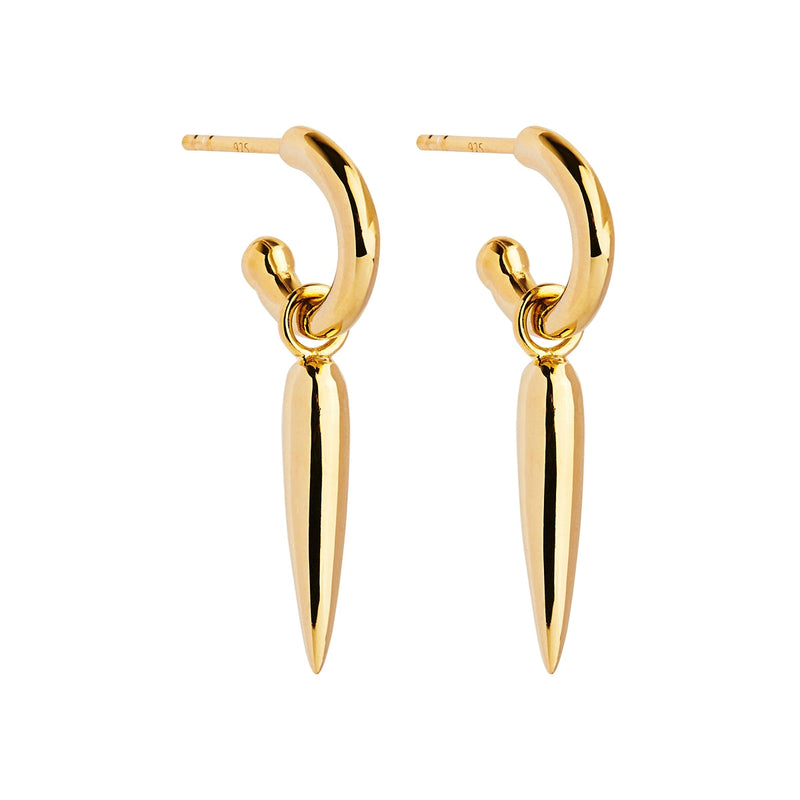 NAJO Chilli Drop Yellow Gold Earring